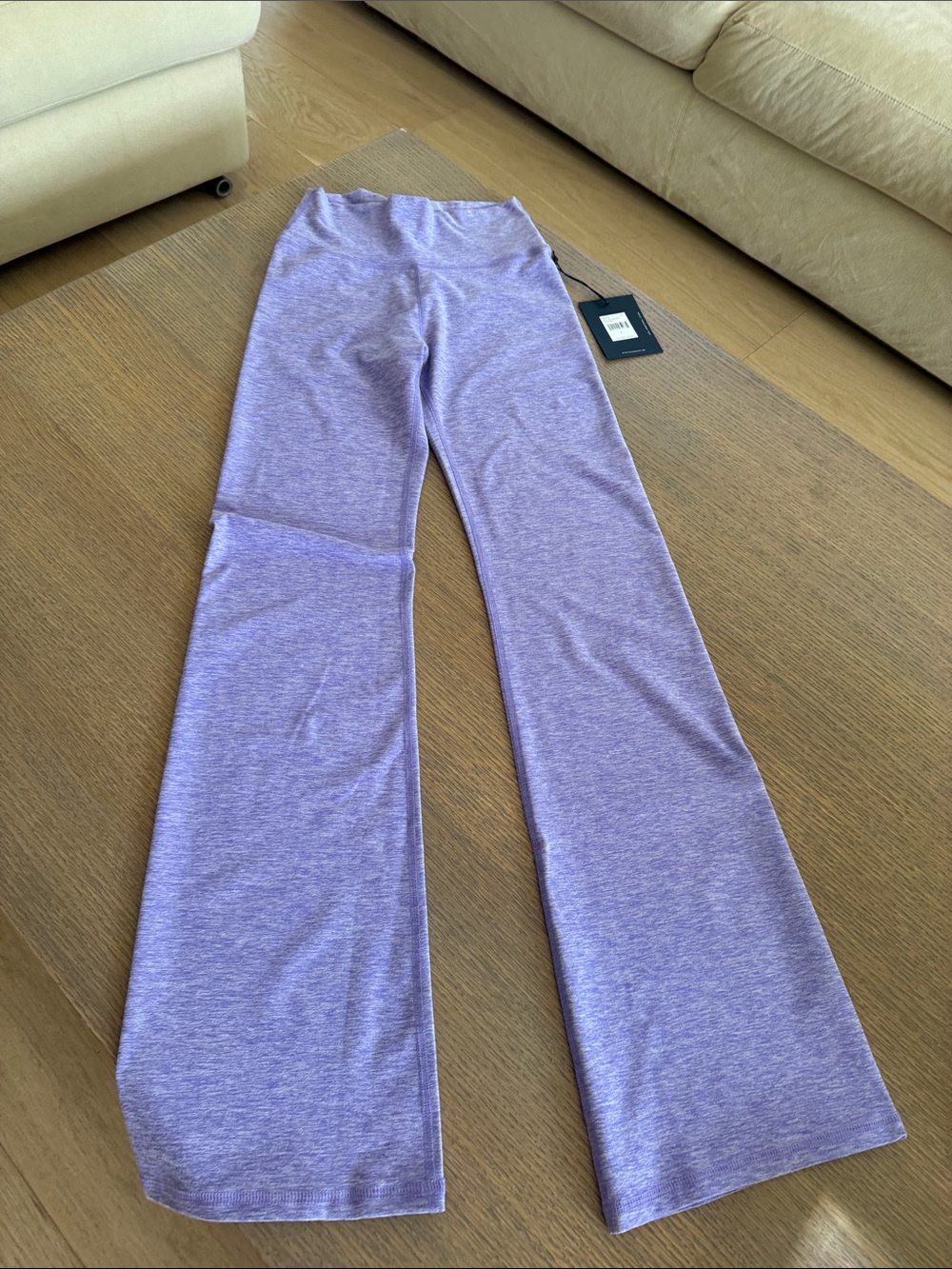 Spiritual Gangster restore luxe pant , lavender, size small NWT $108
